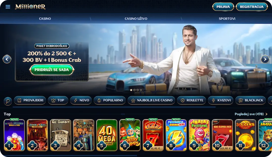 millioner casino sajt